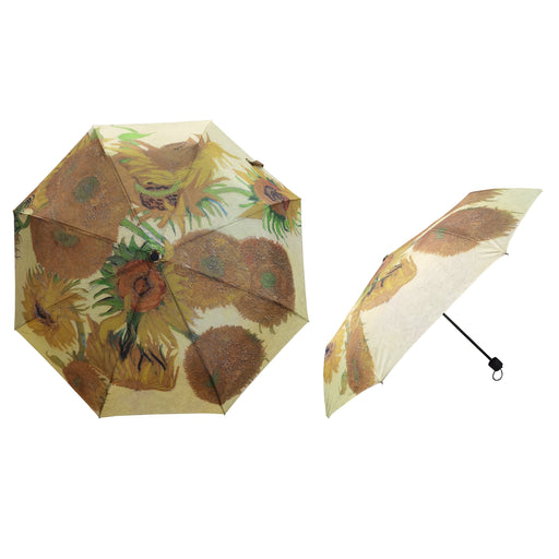Van Gogh Sunflower - Art Folding Umbrella-0