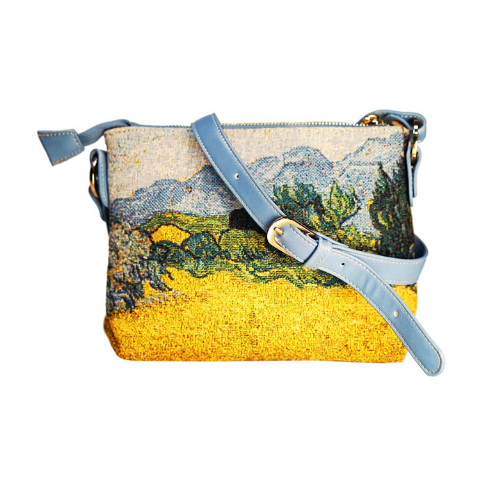 Van Gogh Wheatfield - Crossbody Bag-1