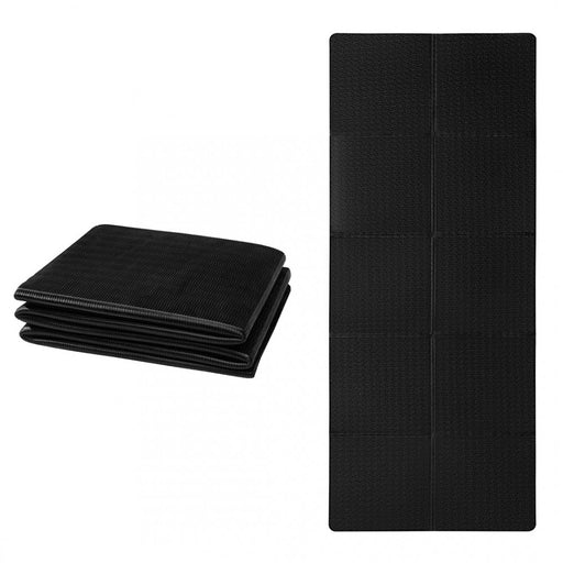 Yoga-2 - Kono Tpe Non-slip Classic Yoga Mat - Black - Image 1