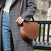 Handmade Leather Saddle Bag - Chestnut-3