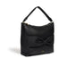 Abelia Black Vegan Hobo Bag-1