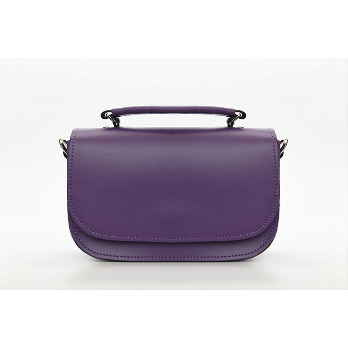 Aura Handmade Leather Bag - Purple-0