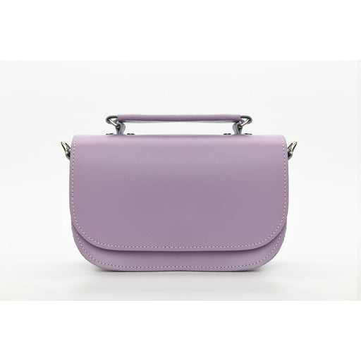 Aura Handmade Leather Bag - Pastel Violet-0
