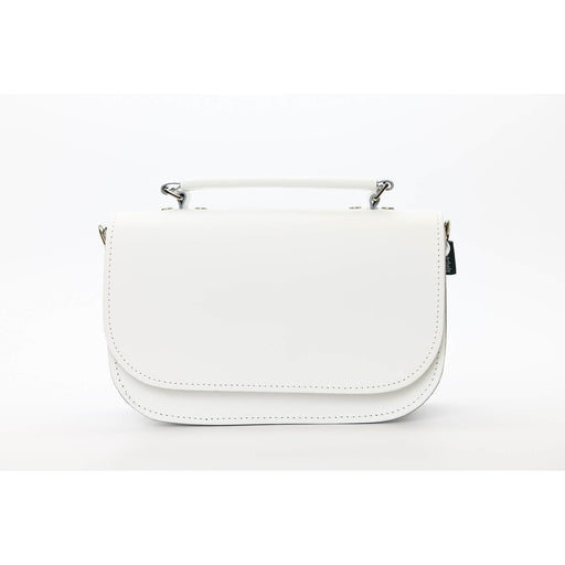 Aura Handmade Leather Bag - White-0