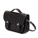 Leather Midi Satchel - Black - Love Thy Bargains