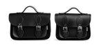 Handmade Leather Micro Satchel - Black-1