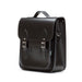 Handmade Leather City Backpack - Black-1