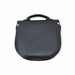 Handmade Tannery Leather Saddle Bag - Black-3