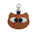 Colourful Cat Bag Charm - Burnt Orange-0