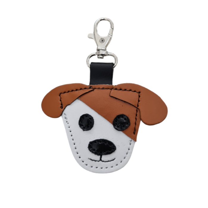 Cute Dog Bag Charm - Burnt Orange-0