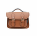 Handmade Leather Micro Satchel - Burnt Orange-0