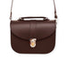 Olympia Handmade Leather Bag - Dark Brown-3