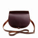Handmade Leather Saddle Bag - Dark Brown-0