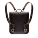 Handmade Leather City Backpack - Dark Brown-2