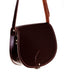 Handmade Leather Saddle Bag - Dark Brown-1