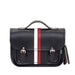 Leather Midi Satchel - British Edit-0