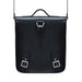 Handmade Leather City Backpack - Black Executive-3