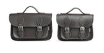 Handmade Leather Micro Satchel - Graphite - Love Thy Bargains