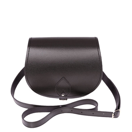 Handmade Leather Saddle Bag - Graphite-0