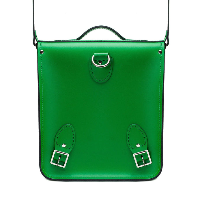 Handmade Leather City Backpack - Green-3