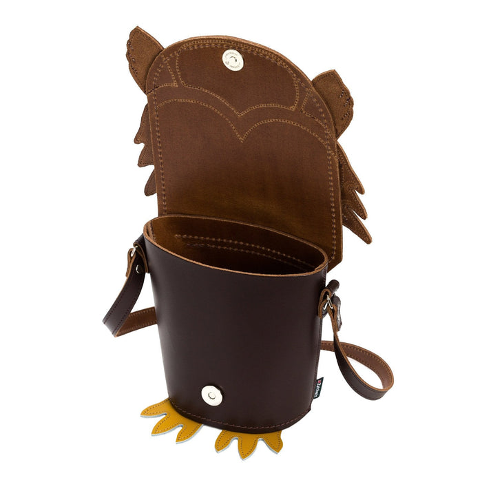 Hoot Owl Handmade Leather Bag-2