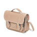 Leather Midi Satchel - Iced Coffee-1