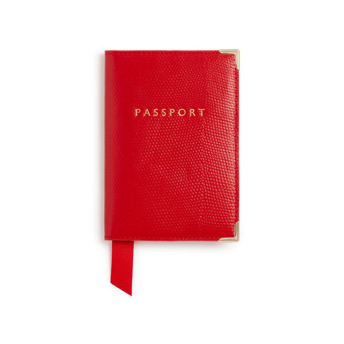 Nutcombe Red Passport Holder & bi-fold CC holder Gift Box-1
