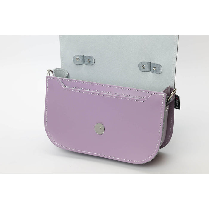 Aura Handmade Leather Bag - Pastel Violet-2