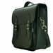 Handmade Leather City Backpack - Executive - British Racing Green-1