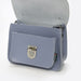 Luna Handmade Leather Bag - Lilac Grey-2