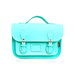 Leather Midi Satchel - Limpet - Shell Blue - Love Thy Bargains