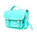 Leather Midi Satchel - Limpet - Shell Blue - Love Thy Bargains