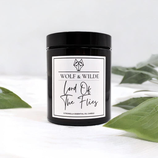 Lord Of The Flies - 100% Citronella Essential Oil Outdoor Scented Candle 200g - Love Thy Bargains