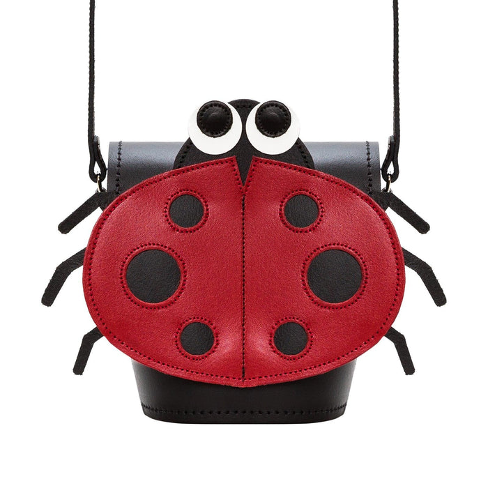 Luna Ladybird Handmade Leather Bag-0