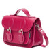 Handmade Leather Micro Satchel - Magenta - Love Thy Bargains