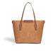 Maple Brown Vegan Leather Tote Bag-4