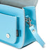 Handmade Leather Micro Satchel - Pastel Baby Blue-2