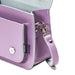 Handmade Leather Micro Satchel - Pastel Violet-2