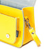 Handmade Leather Micro Satchel - Pastel Daffodil Yellow-2