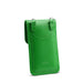 Handmade Leather Mobile Phone Pouch Plus - Green-1