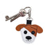 Cute Dog Bag Charm - Burnt Orange-1