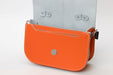 Aura Handmade Leather Bag - Orange-2