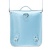 Handmade Leather City Backpack - Pastel Baby Blue-3