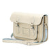 Handmade Leather Satchel - Pastel Cream-2