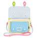 Leather Midi Satchel - Pastel Kaleidoscope-3