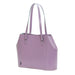 Leather Tote Bag - Pastel Violet-1