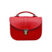 Olympia Handmade Leather Bag - Pillar Box Red-0