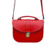 Olympia Handmade Leather Bag - Pillar Box Red-3