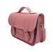 Leather Midi Satchel - Pastel Pink-1