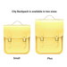 Handmade Leather City Backpack - Primrose - Yellow-4